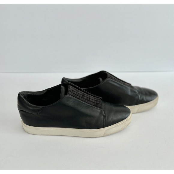 VINCE Cantara Black Leather Slip-On - Picture 5 of 8